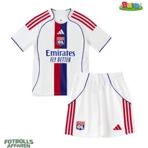 Olympique Lyonnais Hemmaställ Barn 2025-26 Kortärmad (+ Korta byxor)